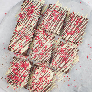 
                  
                    Load image into Gallery viewer, Raspberry White Chocolate Brownie
                  
                